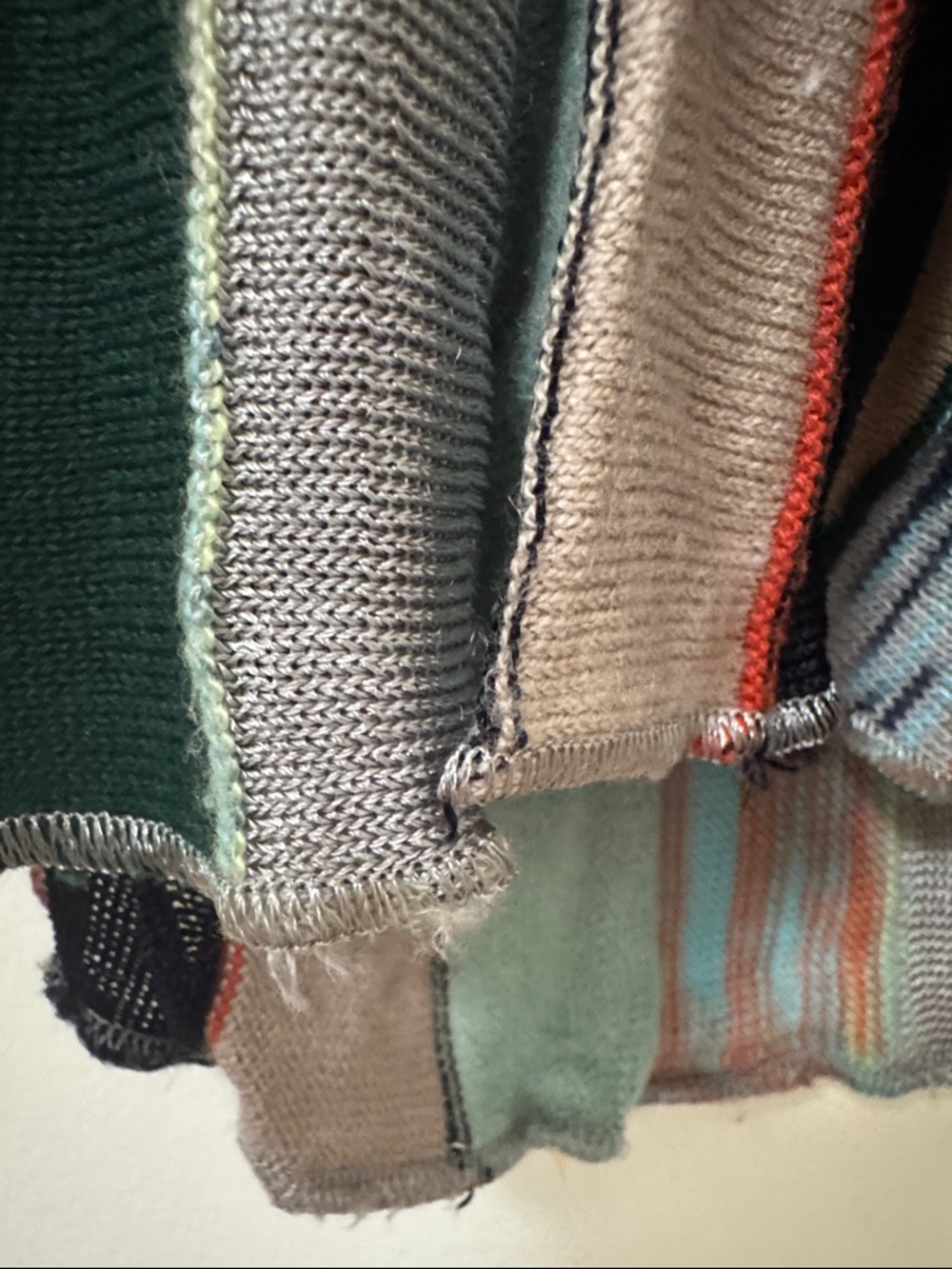 Moth Multi-Color Striped Midi Skirt - Picture 4 of 6